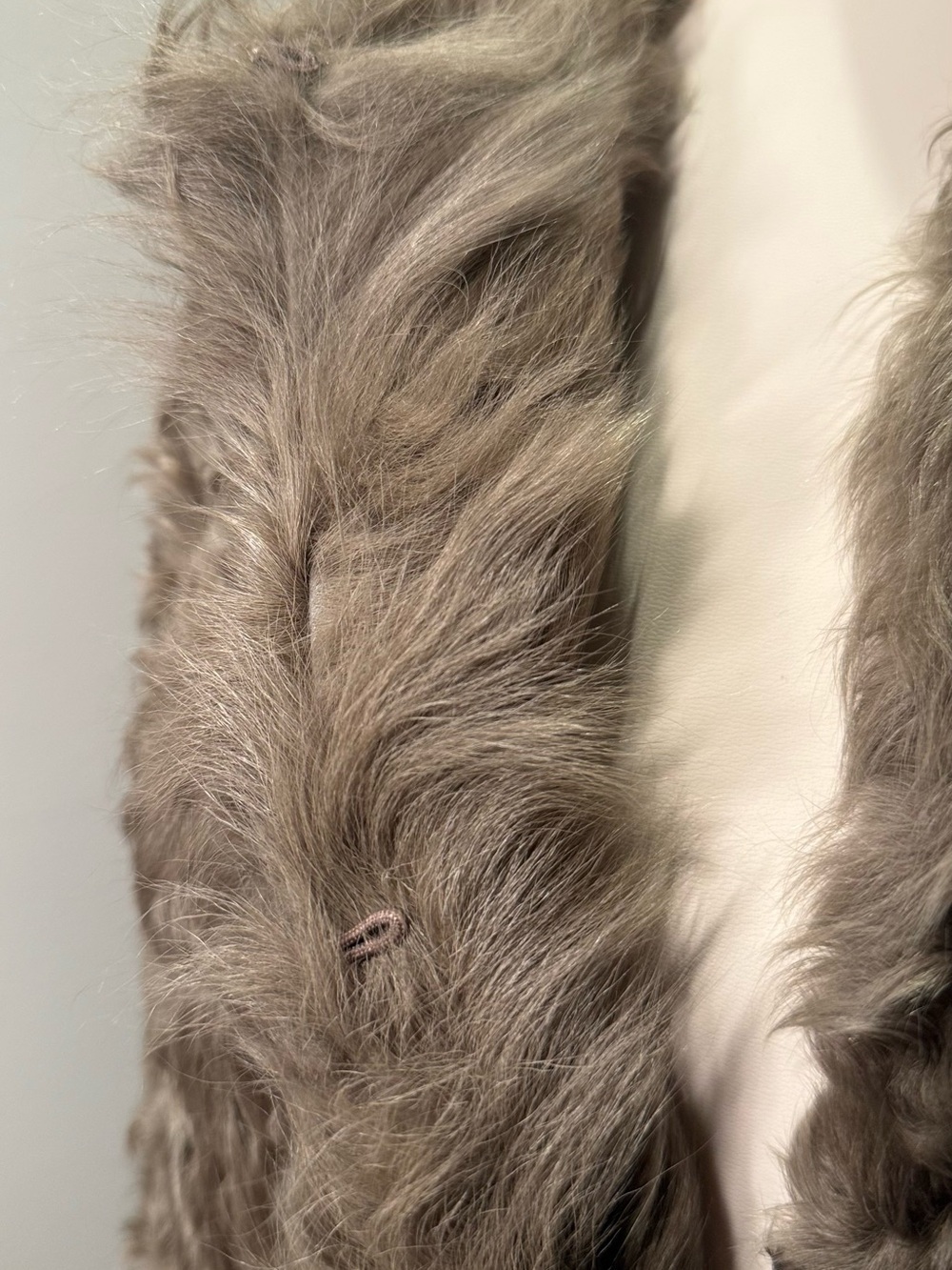 Zara Woman Studio 100% Sheep Fur Vest Size M Woman - Picture 8 of 10